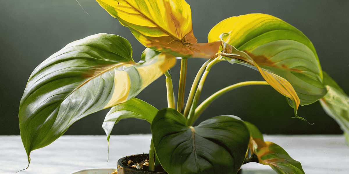 Yellowing-and-Rotting-Smell-from-Your-Philodendron